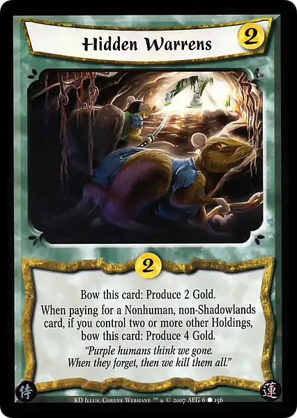 Hidden Warrens