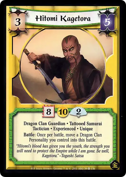 Hitomi Kagetora • Experienced