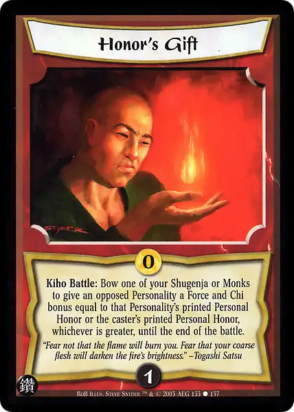 Honor's Gift