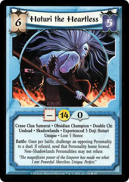 Hoturi the Heartless • Experienced 3