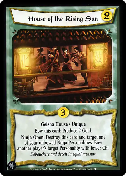 House of the Rising Sun
