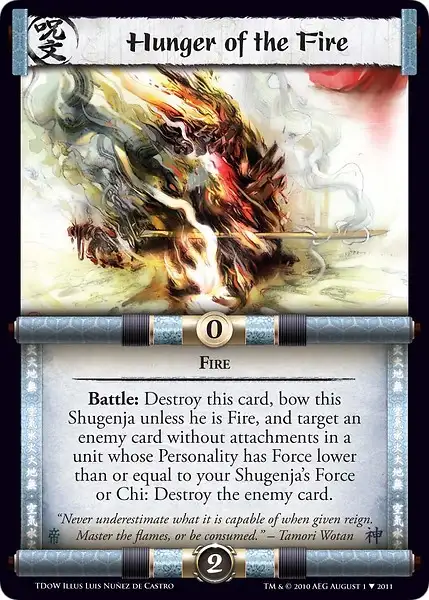 Hunger of the Fire
