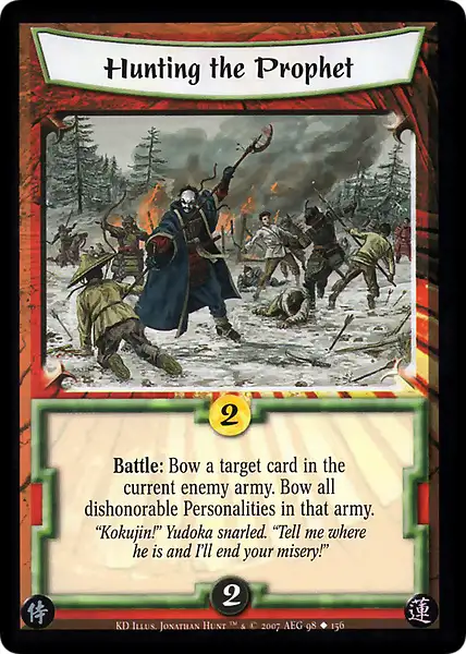 Hunting the Prophet
