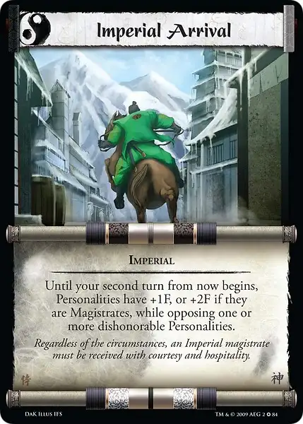 Imperial Arrival