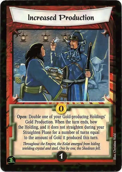 Increased Production