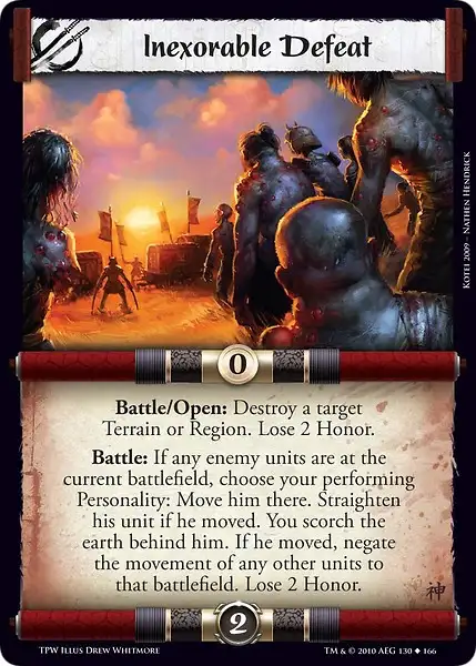 Inexorable Defeat