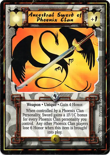 Ancestral Sword of Phoenix Clan