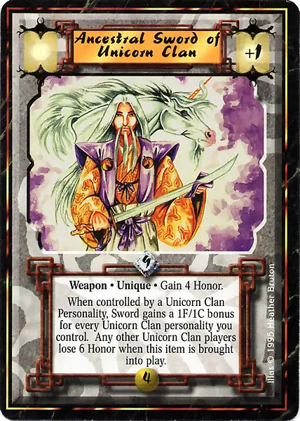 Ancestral Sword of Unicorn Clan