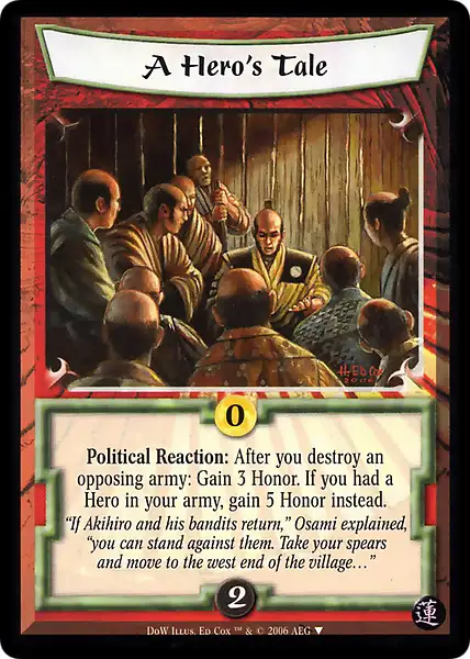 A Hero's Tale