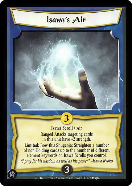 Isawa's Air