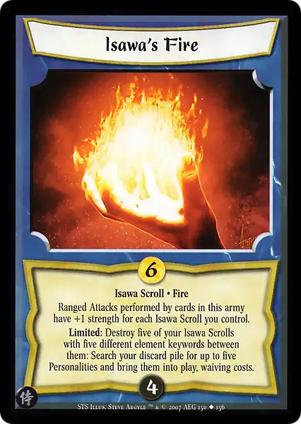 Isawa's Fire