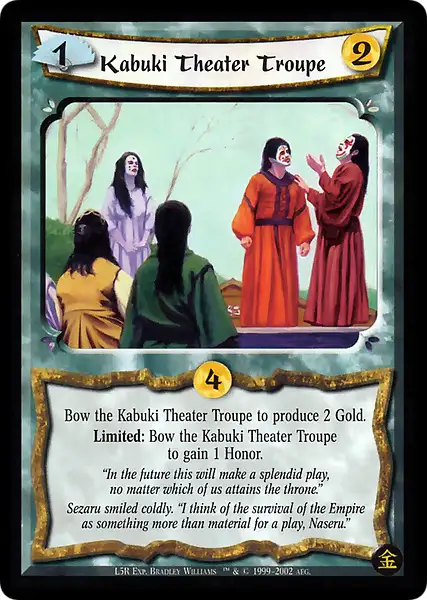 Kabuki Theater Troupe