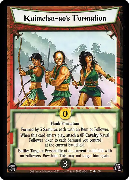 Kaimetsu-uo's Formation