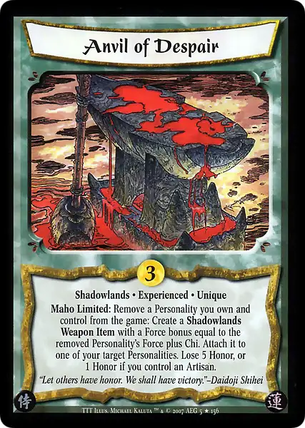 Anvil of Despair • Experienced