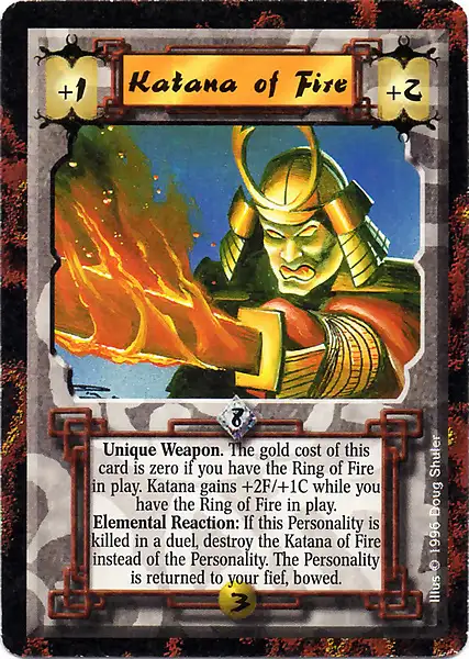 Katana of Fire