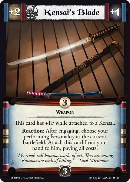 Kensai's Blade