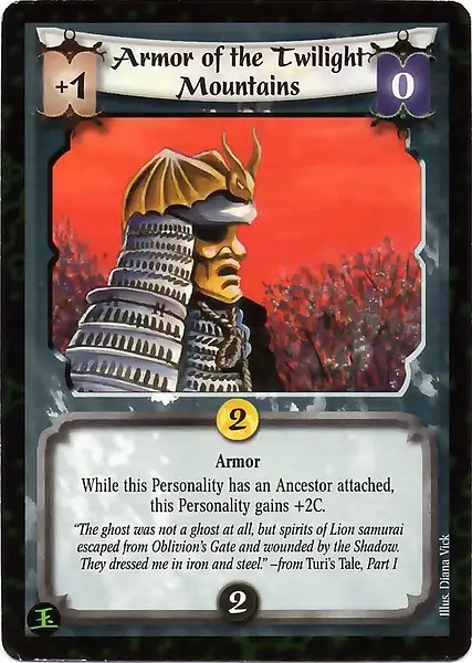 Armor of the Twilight Mountains