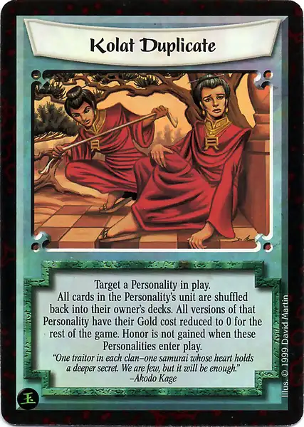 Kolat Duplicate