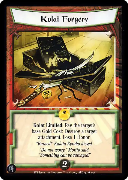 Kolat Forgery