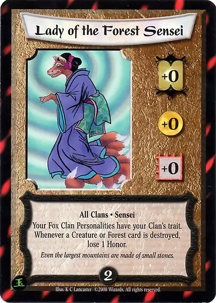 Lady of the Forest Sensei