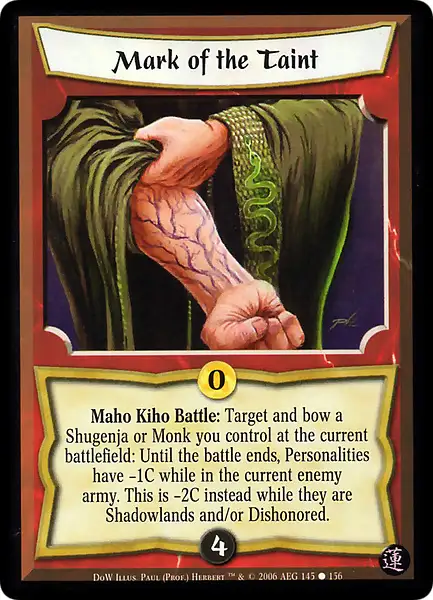 Mark of the Taint
