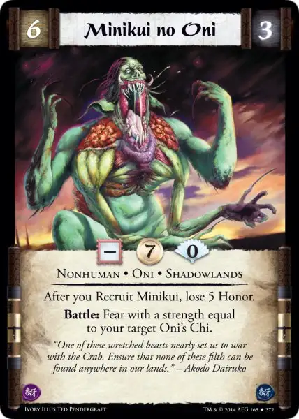 Minikui no Oni