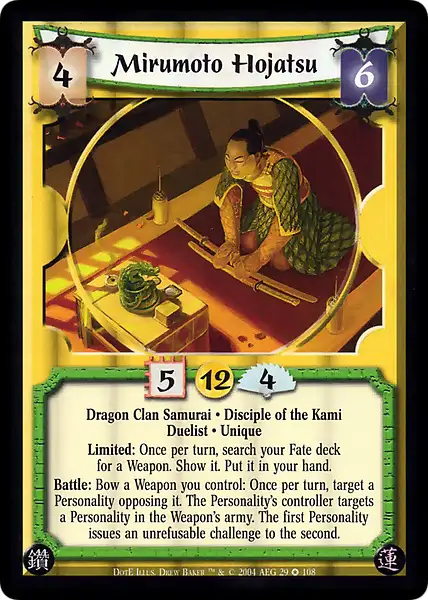 Mirumoto Hojatsu (DotE)