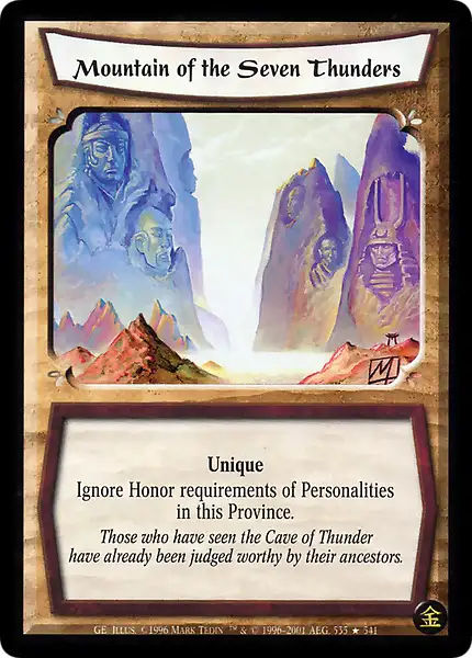 Mountain of the Seven Thunders