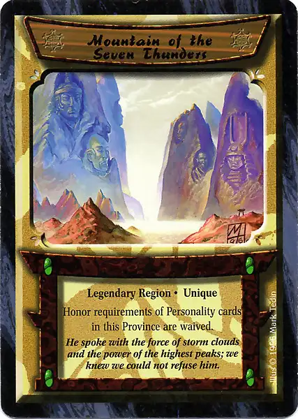 Mountain of the Seven Thunders