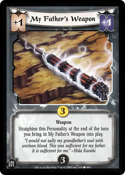 My Father's Weapon