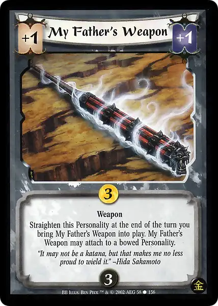 My Father's Weapon