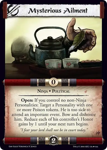Mysterious Ailment