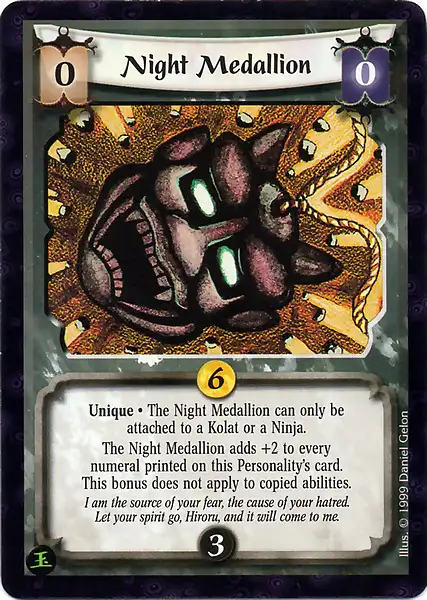 Night Medallion