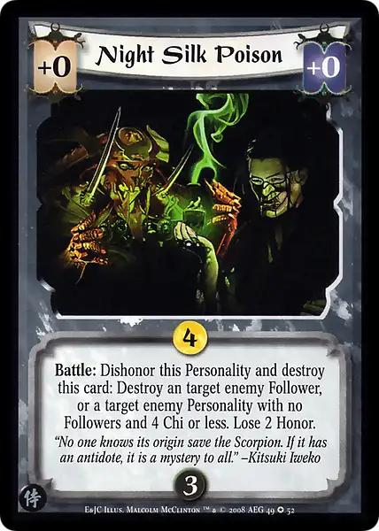 Night Silk Poison
