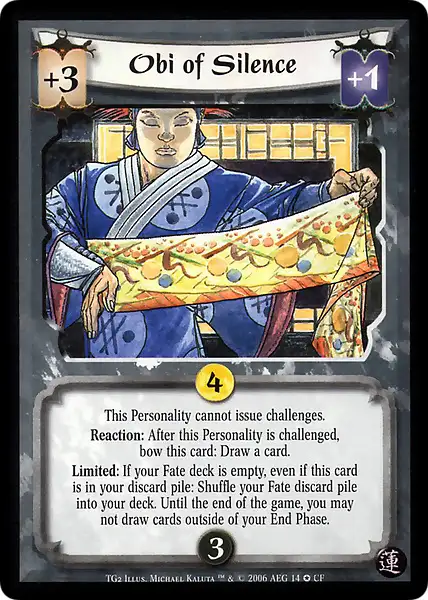 Obi of Silence