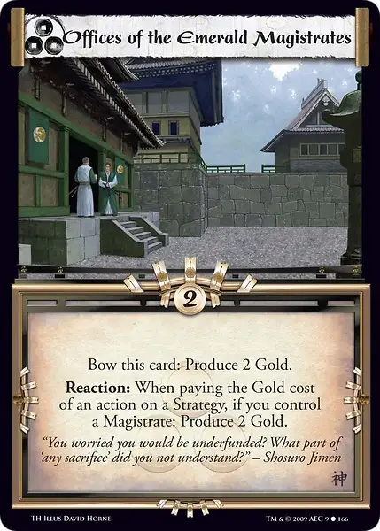 Offices of the Emerald Magistrates