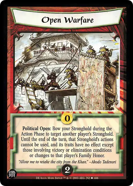Open Warfare