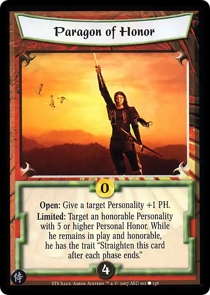 Paragon of Honor