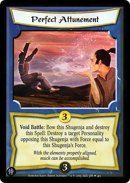 Perfect Attunement
