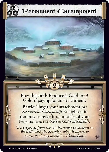 Permanent Encampment