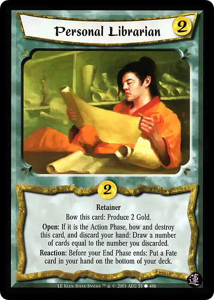 Personal Librarian