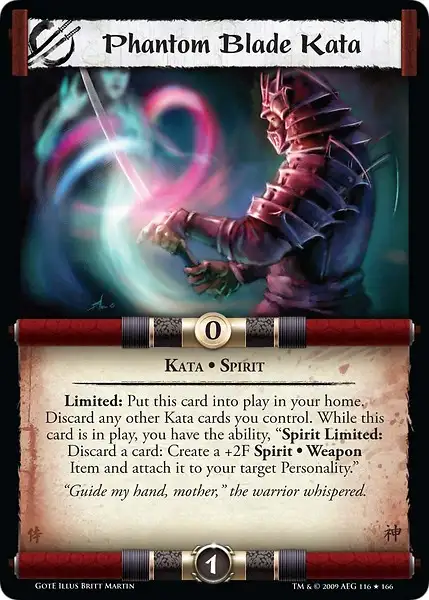 Phantom Blade Kata