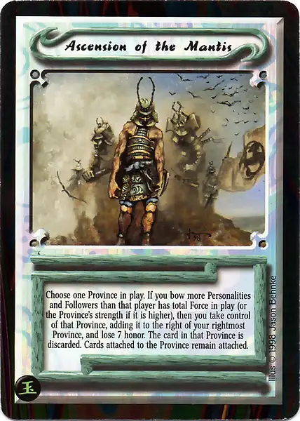 Ascension of the Mantis