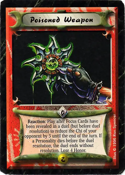 Poisoned Weapon