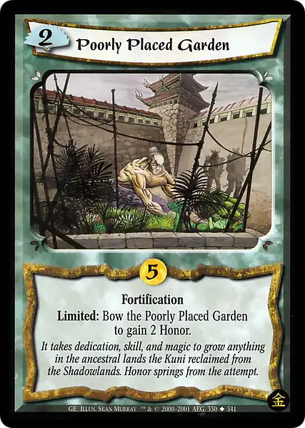 Poorly Placed Garden