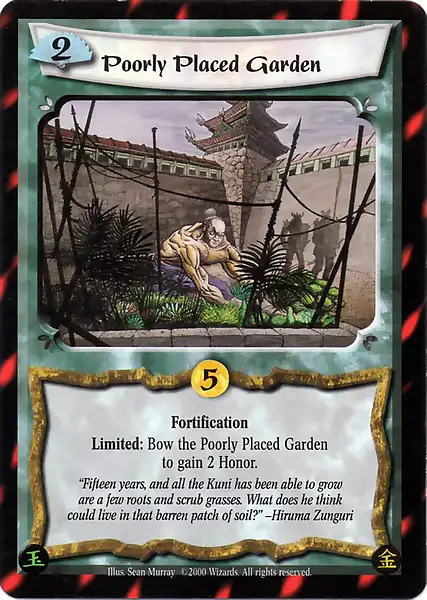 Poorly Placed Garden