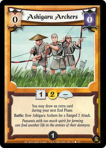 Ashigaru Archers