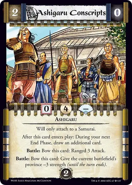Ashigaru Conscripts