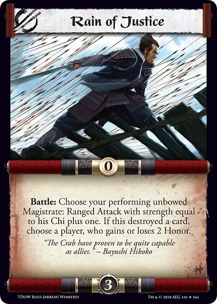 Rain of Justice