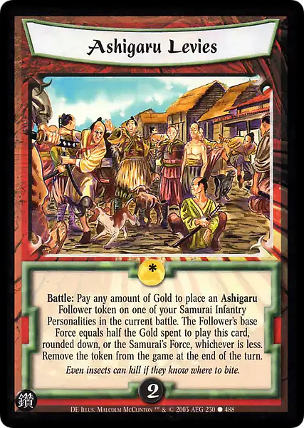 Ashigaru Levies